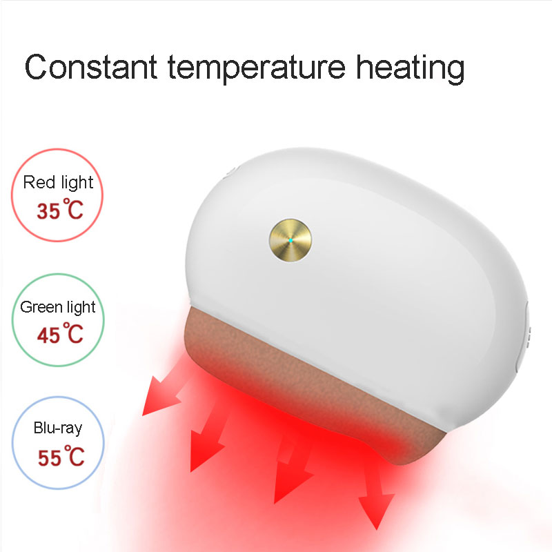 Smart Bianstone Facial Massage Electric Heating Gua Sha Back Neck Massage Beauty Lifting Muscle Relaxation Massage Stick