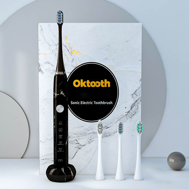 Ultrasonic Automatic Toothbrush Couple Sonic Electric Toothbrush Waterproof Toothbrush Type-c Rechargeable Adult Oral Cleaning