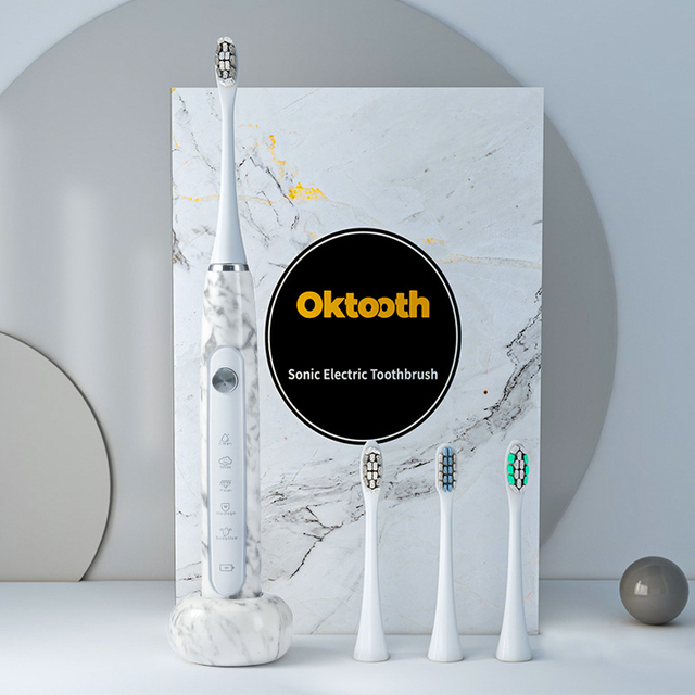 Ultrasonic Automatic Toothbrush Couple Sonic Electric Toothbrush Waterproof Toothbrush Type-c Rechargeable Adult Oral Cleaning