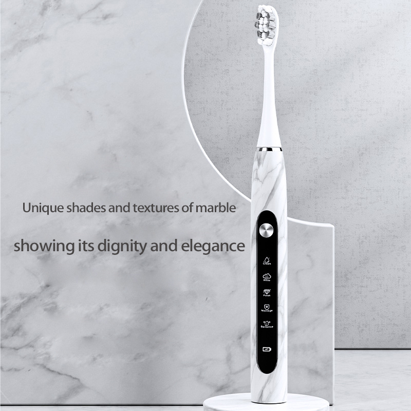 Ultrasonic Automatic Toothbrush Couple Sonic Electric Toothbrush Waterproof Toothbrush Type-c Rechargeable Adult Oral Cleaning