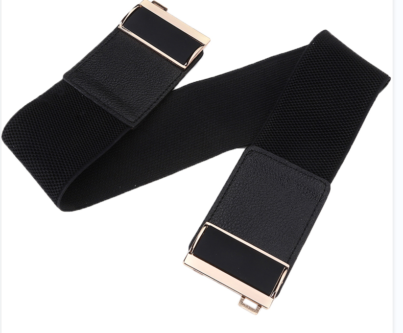 Best Price For Vintage Wide Hook Elastic Waist Belt Waistband Plus 