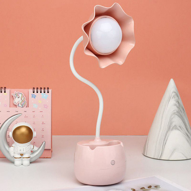 Lamp Eye Protection Charging Plug-In Dual-Use Dormitory Reading And Learning Multi-Function Pen Holder Small Desk Lamp
Portable