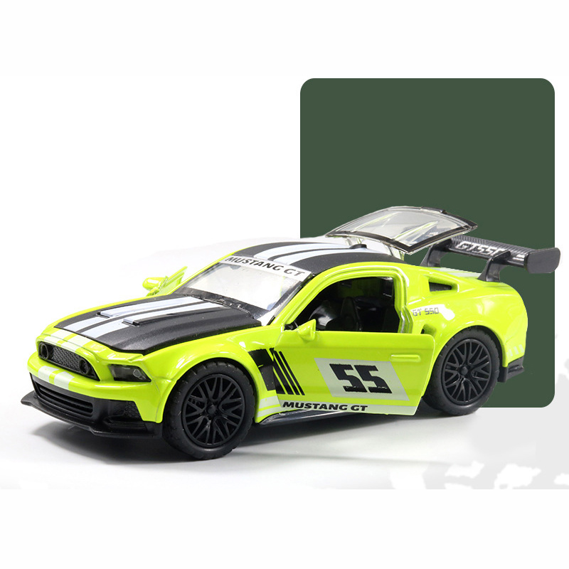 1/36 Porsche 911 GTR Alloy Diecasts Toy Car Models Metal VehiclesDouble Door  Pull Back Collectable Toys For Children Boys Gift