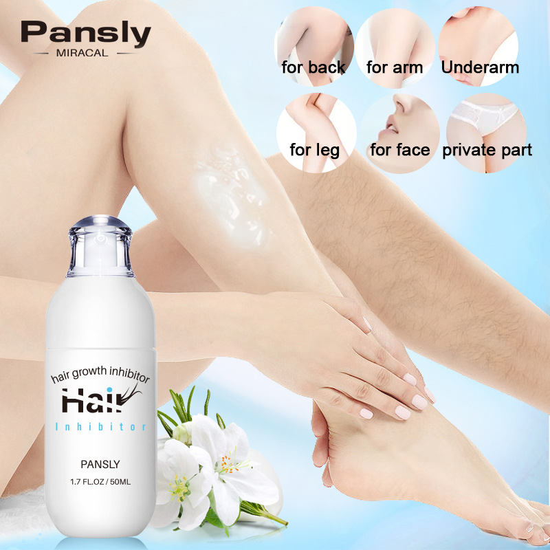 50ml Hair Growth Inhibitor Cream Hair Removal Treatment Stop Hair Inhibitor Spray For Face Body Pubic Bikini Leg Armpit