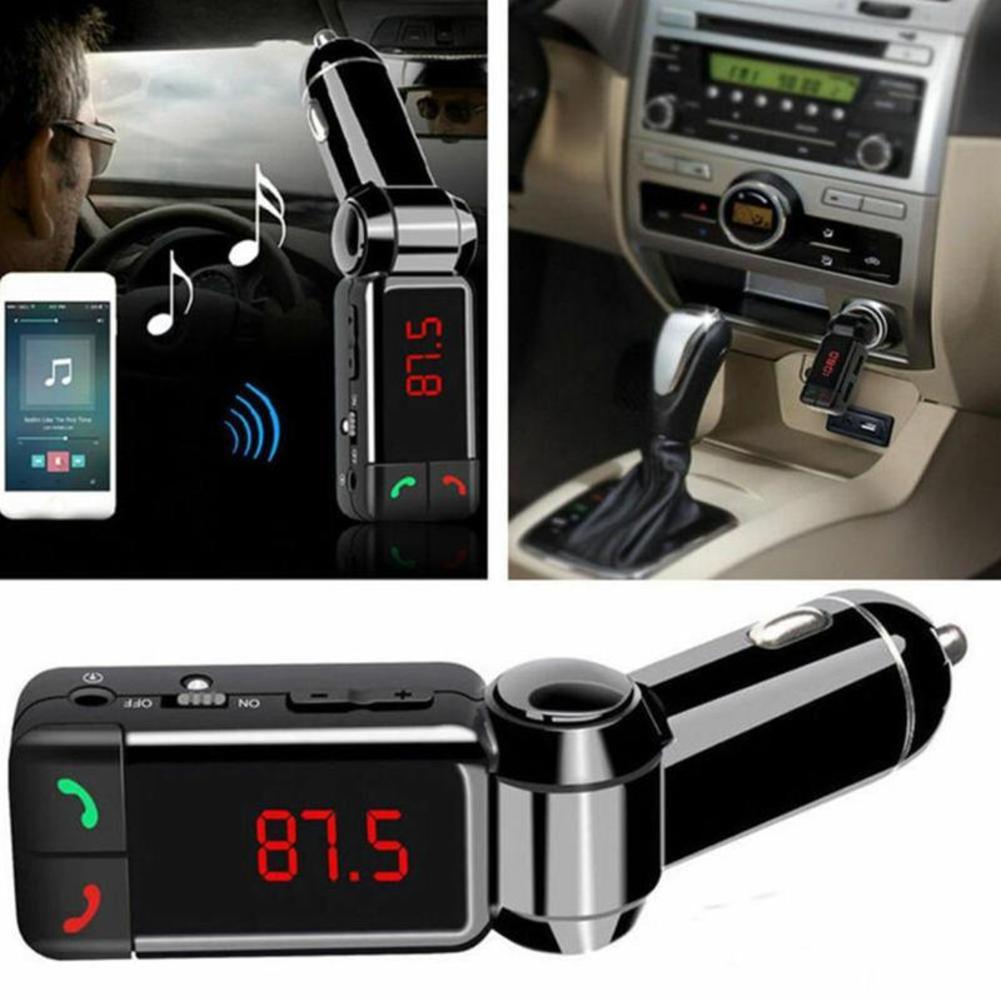 FM Modulator Car MP3 Player Handsfree Wireless Bluetooth Kit Fm Transmitter Led Car Mp3 Player USB Charger Car Accessories
