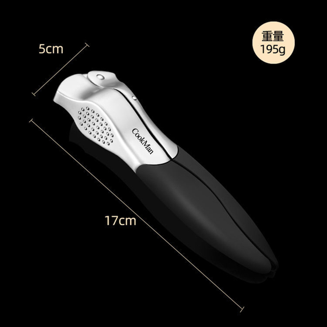 New Garlic Press Crusher Kitchen Cooking Vegetables Ginger Squeezer Masher Handheld Ginger Mincer Tools Kitchen Accessories