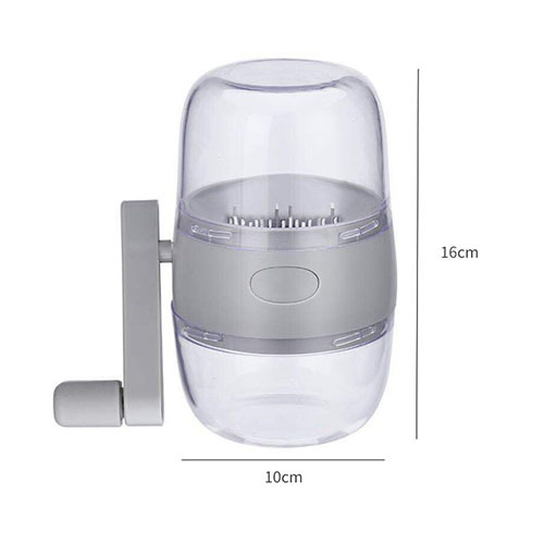 Nut Grinder Peanut Crusher Garlic Press Multifunctional Hand Shake Dry Fruits Gadget Manual Food Processor Kitchen Accessories