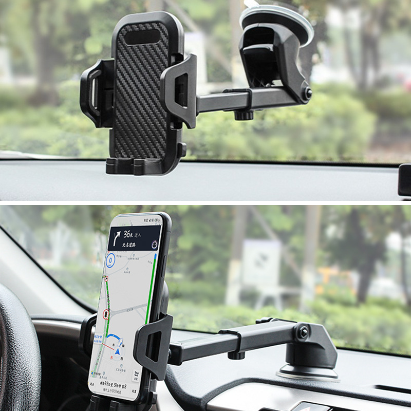 Car Phone Holder for Car Phone Mount Cell Phone Holder for Car Hands Free Phone Mount for Dashboard Windshield Air Vent
