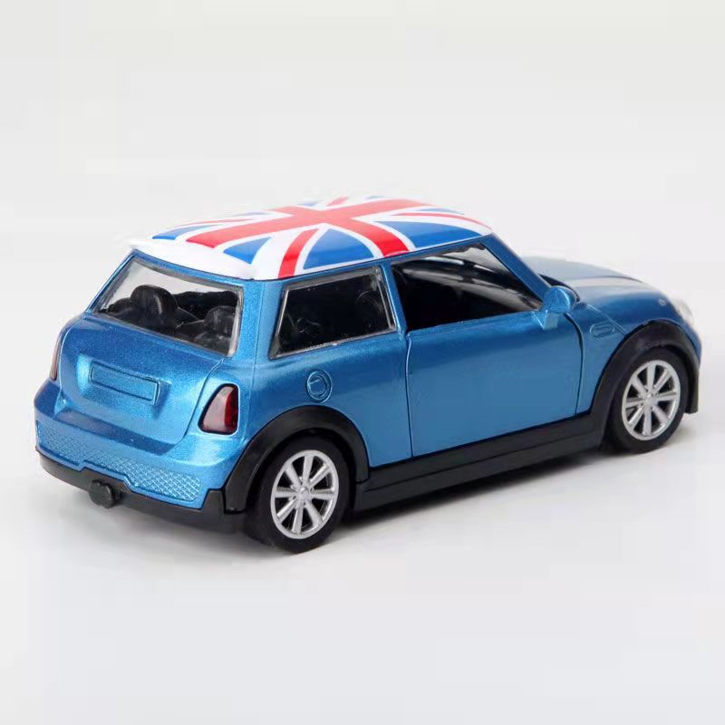 Alloy Car Toy Vehicles Kids Mini Model Toy Pull Back Car Metal Diecast Vehicle Door Open Classic Cars Christmas Gift