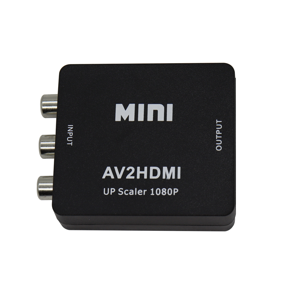 1080P RCA AV To HDMI-compatible Composite Adapter Converter AV2HDMI Adapter For TV PS3 PS4 PC DVD Xbox Projector with USB Cable