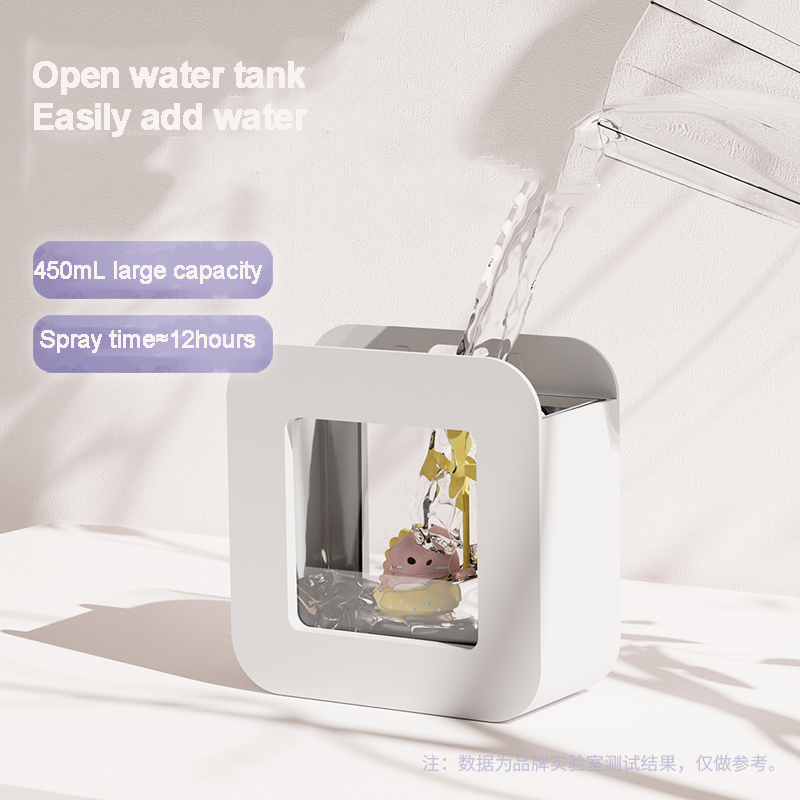 Air Humidifier Portable Aroma Oil Diffuser USB LED Light Aromatherapy Wireless Adroable Cute Pet Girl Gift Air Humidifier 2022