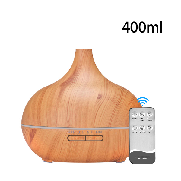 Electric Aroma Diffuser Essential oil diffuser Air Humidifier Ultrasonic Remote Control Color LED Lamp Mist Maker Home