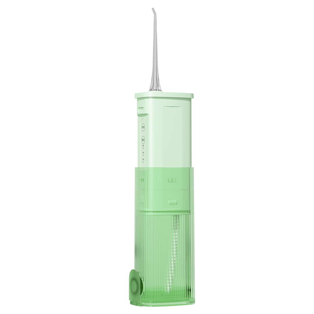 Oral Irrigator USB Rechargeable Water Flosser Portable Dental Water Jet 200ML Water Tank Waterproof Teeth Cleaner