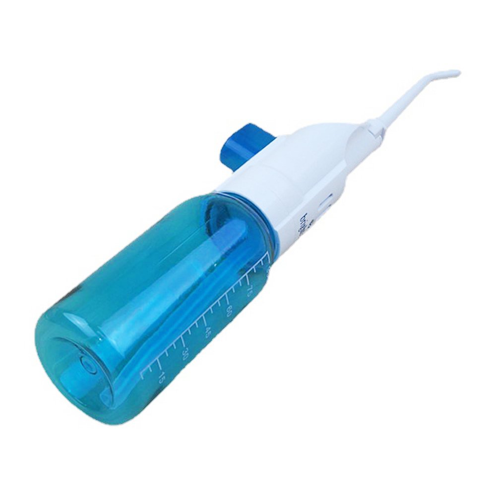Portable Oral Irrigator Dental Irrigator 2 Tips Water Dental Flosser Nasal Showers Water Jet Teeth Cleaner