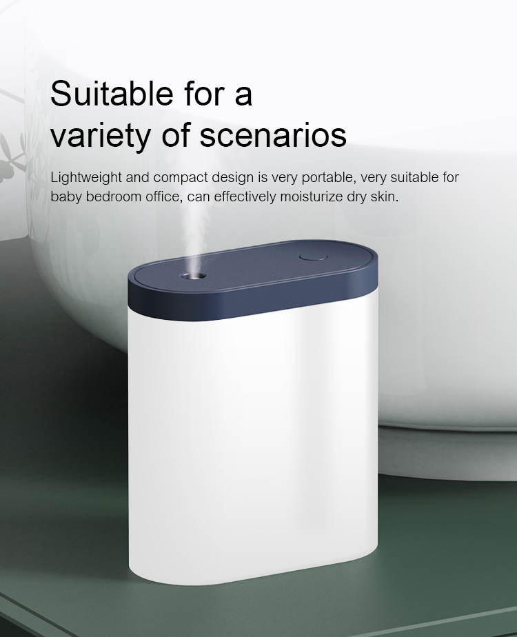 New Mini Air Humidifier USB Aroma Essential Oil Diffuser 280ML Portable Humidificador for Home Car Office with LED Night Lamp
