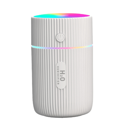 220ML Mini Car Air Humidifier USB Ultrasonic Essential Oil Diffuser Smart Purifier Home Aroma Anion Mist Maker LED for Xiaomi
