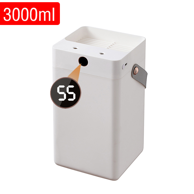 3000mL Air Humidifier Essential Oil Diffuser Humidity Digital Display Aromatherapy Portable Humidifiers Diffusers Double Nozzle