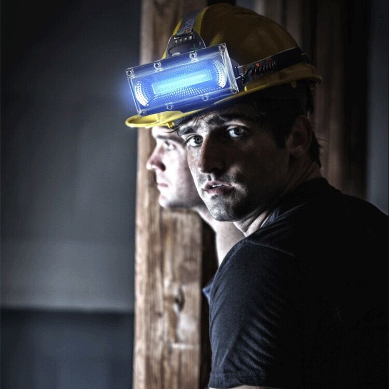 COB LED Fishing Headlamp Camping headlights Use  Head lamp Flashlight