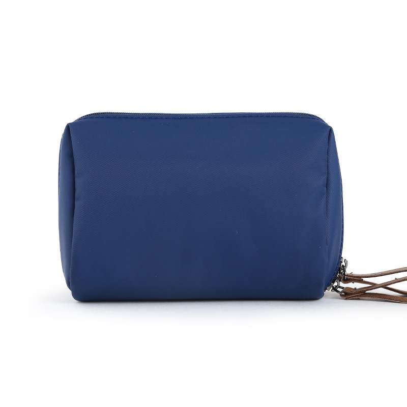 Women Cosmetic Bag Solid Color Korean Style Makeup Bag Pouch Toiletry Bag Waterproof Makeup Organizer Case