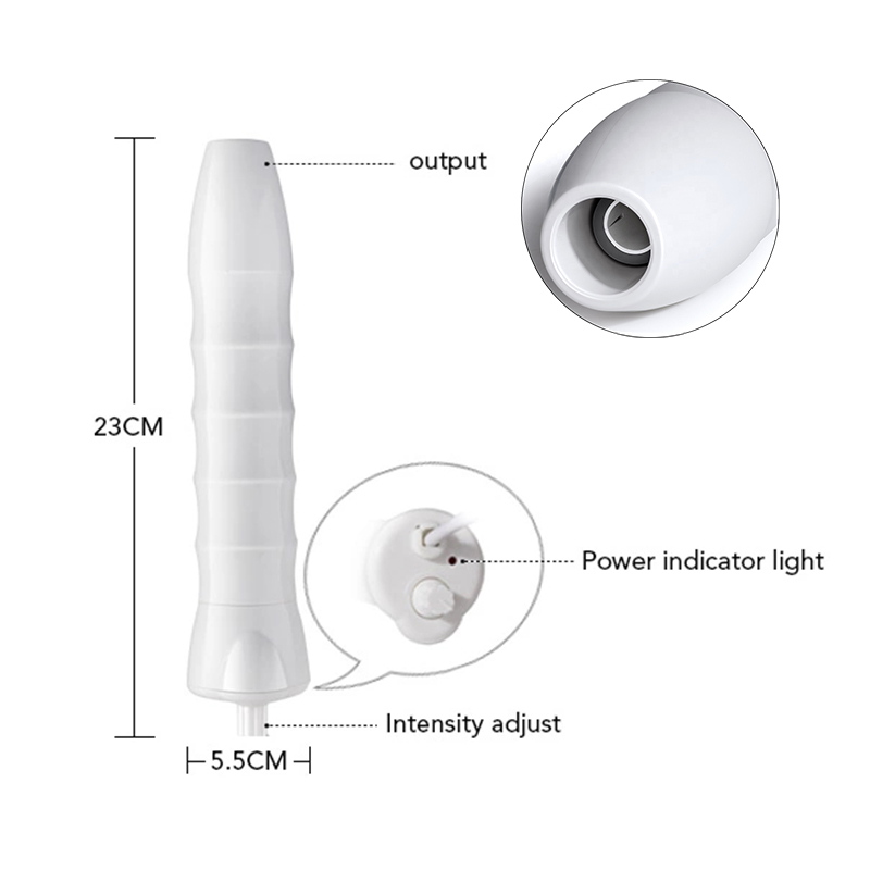 Portable High Frequency Facial wand Hair care Electrode Spot Acne Remover Skin Care Face Hair Spa Salon Beauty Device