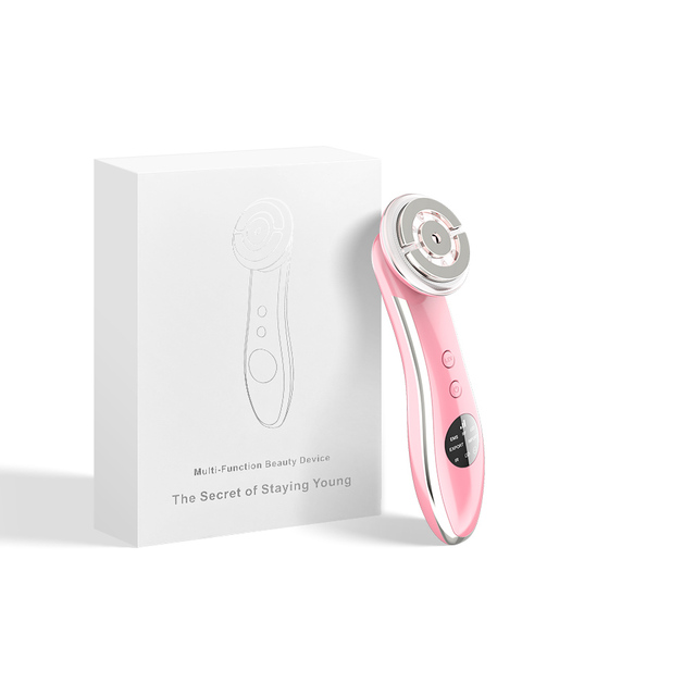 Beauty Device RF EMS Mesotherapy Electroporation Face Radio Frequency LED Photon Skin Rejuvenation Tightening