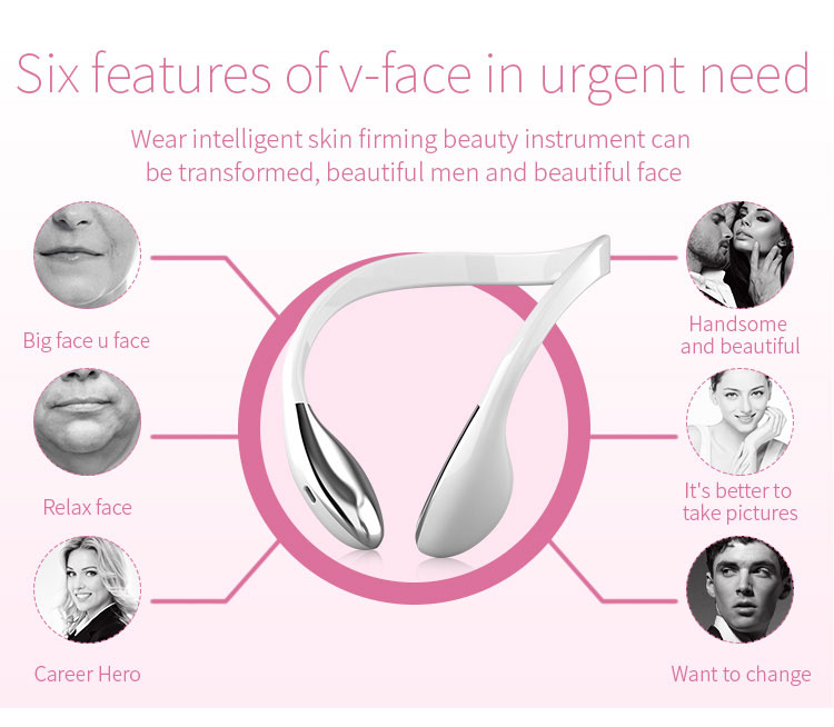 Electric V Face Lifting Double Chin Reducer Lifting Facial Slimming Shaping Microcurrent Led Light Devices Neck Massager Lift