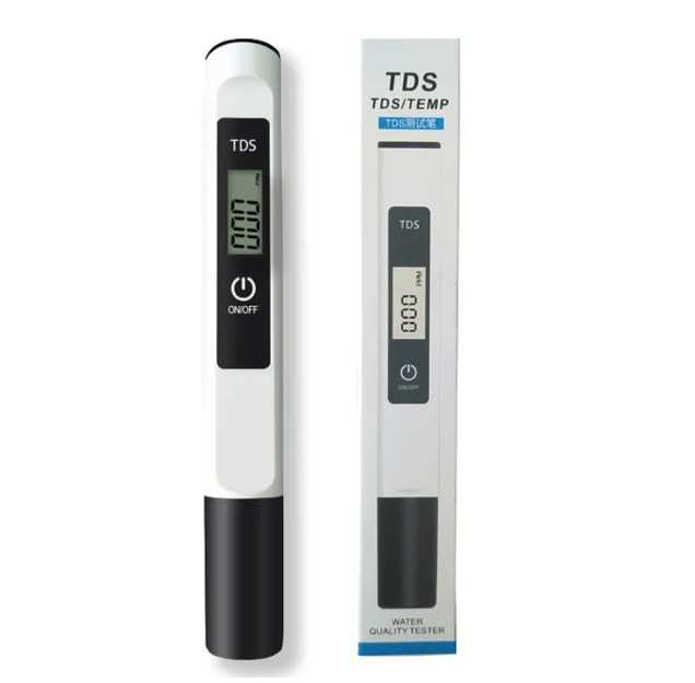 Handheld TDS Meter Digital Water TDS Meter Range 0-9990m Mini Water Purity PPM Analysis Tool Aquarium Swimming Pool Lab