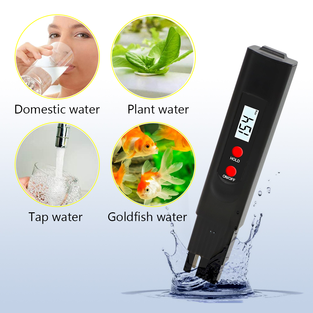 High Precision Water Hardness Instrument EC TDS Tester Aquarium Pool PH Meter Measurement Analysis Soil Acidity test