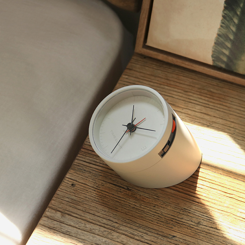 Pointer Alarm Clock Flip To Change Night Light Nordic Simple Charging Multi-function Stepless Dimming Bedside Night Light