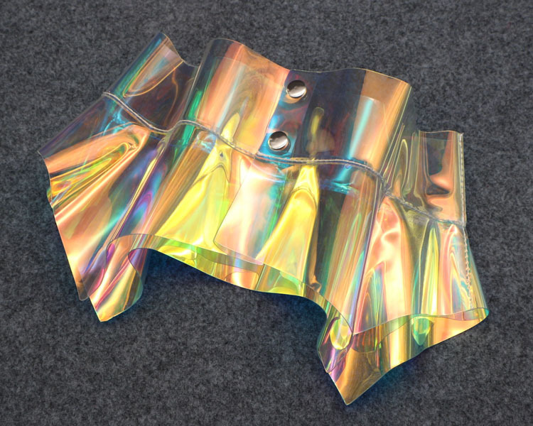 Transparent Wide Waist Belt Women Fashion Individuality Stereoscopic Skirt Type High Quality PVC Dresses Accessories Waist Belts