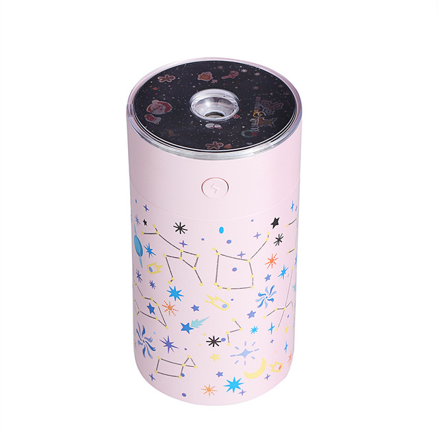 Household Air Humidifier With Star Lights USB Ultrasonic Colorful Cup Aroma Diffuser Cool Mist Maker Air Humidifier Purifier