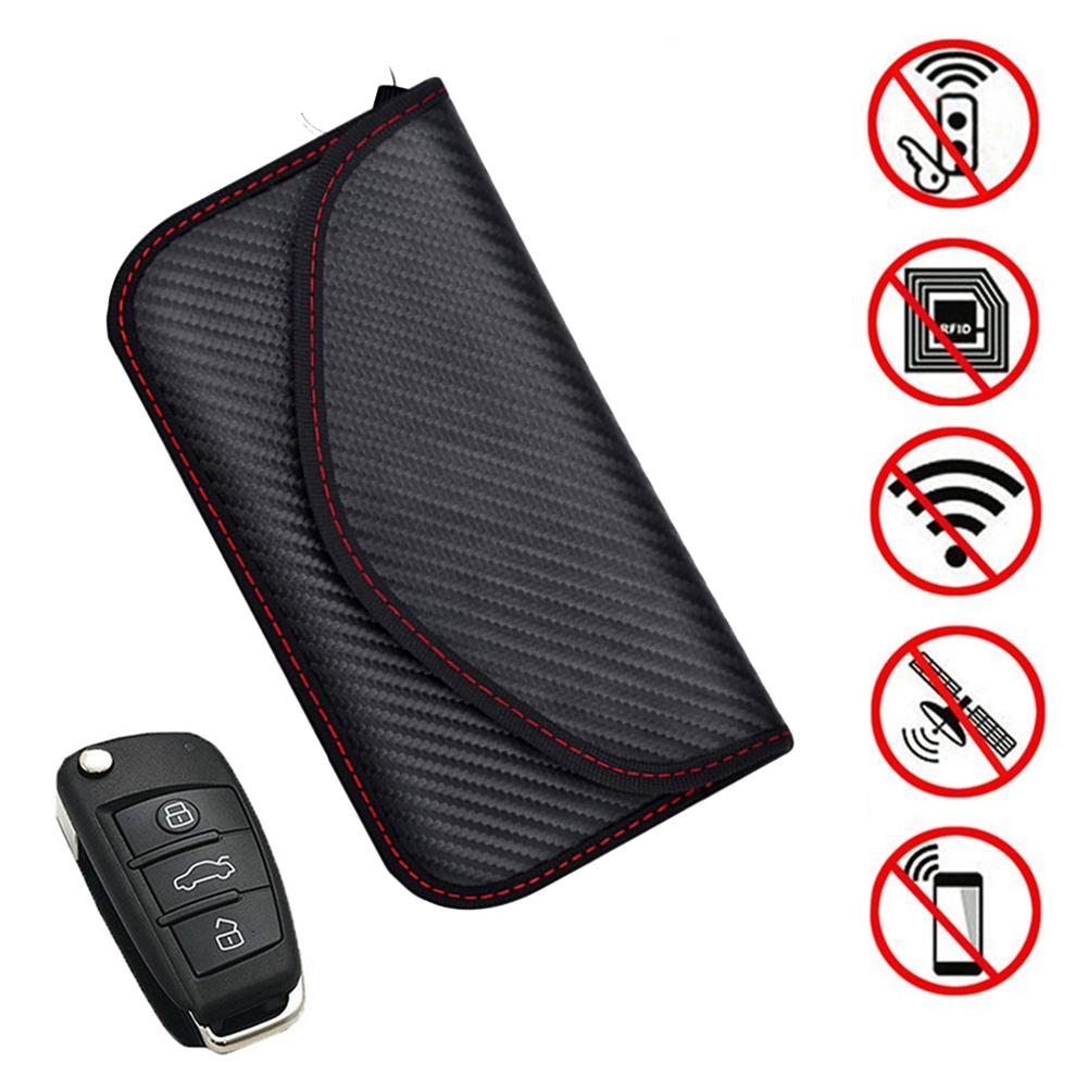 Signal Blocker Pouch for Car Cell Phone Car Keys Remote Control Shielding Bag Safe Signal Blocking Case Other Men's Bags Men's Bags