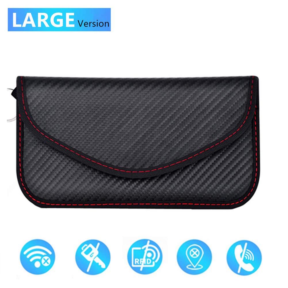 Signal Blocker Pouch for Car Cell Phone Car Keys Remote Control Shielding Bag Safe Signal Blocking Case Other Men's Bags Men's Bags