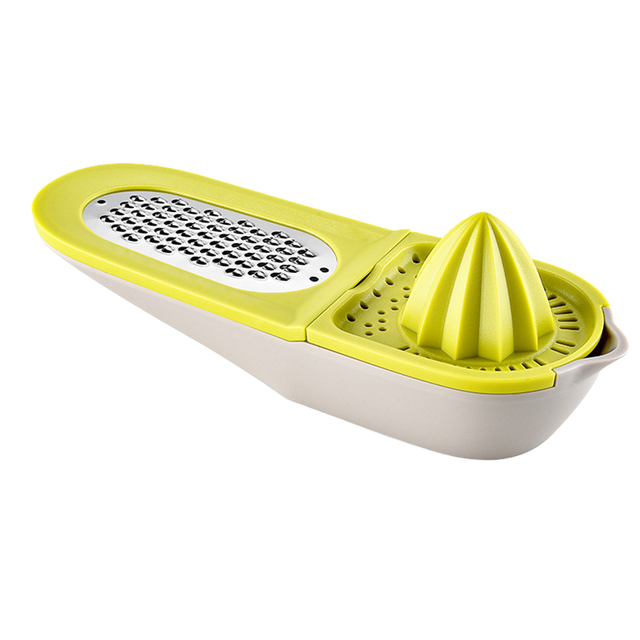 Lemon Juicer Container Built-in Grater Lemon Hand Juicer Citrus Juicer Reusable And Effort-saving Mini Portable Blender Squeezer