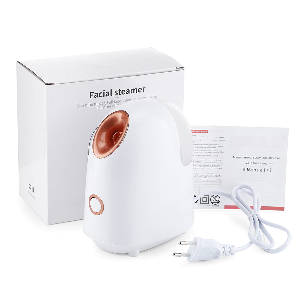 Electrical Facial Steamer Face SPA Nano Warm Mist Steam Humidifier Face Spray Device Facial Sauna beauty Steam Cleaner Nebulizer