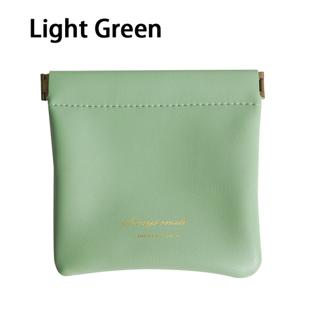 Unisex PU Leather Portable Coin Purse Small Earphone Bag Headphone Organizer Mini Sundry Cosmetic lipstick Change Storage Bag