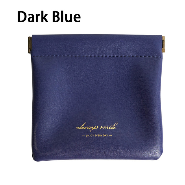 Unisex PU Leather Portable Coin Purse Small Earphone Bag Headphone Organizer Mini Sundry Cosmetic lipstick Change Storage Bag