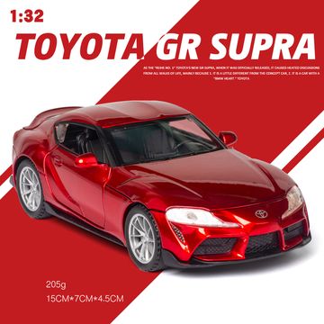 1/32 Toyota GR SUPRA Diecast Alloy Car Model High Simulation Metal Toy ...