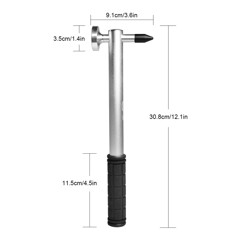 tap down pen knock down tools Nail hammer with 8 head Paintless Dent Repair Dent removal Tools kit