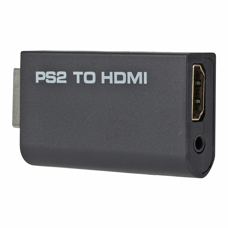 PS2 to HDMI-compatible Converter 1080P Full HD Video Conversion Transmission Interface Adapter Game Console to HD TV Projector