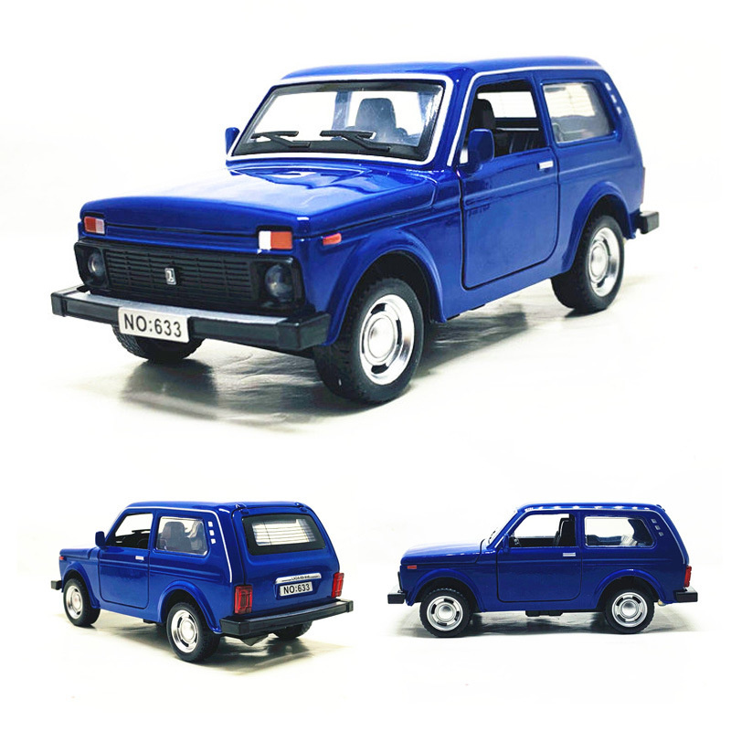 1:32 LADA NIVA Classic Car Alloy Car Diecasts & Toy Vehicles Metal Toy Car Model High Simulation Collection Toys For Children