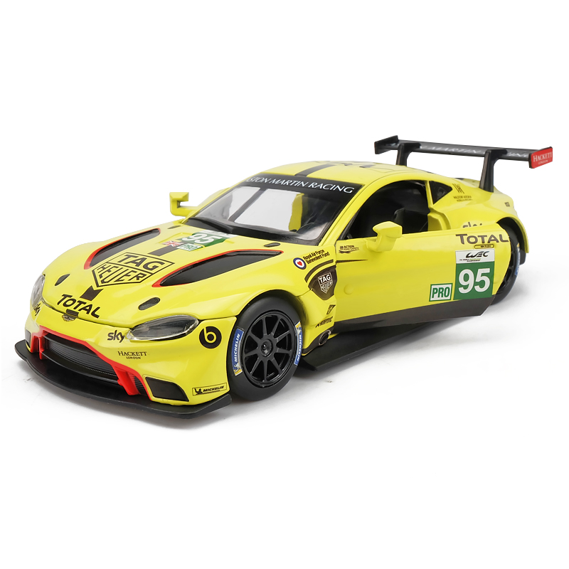 1:32 Aston Martin GTE CAR model toys Mans Diecast Metal Toy Model Pull back Racing Car Educational Collection Gifts A9