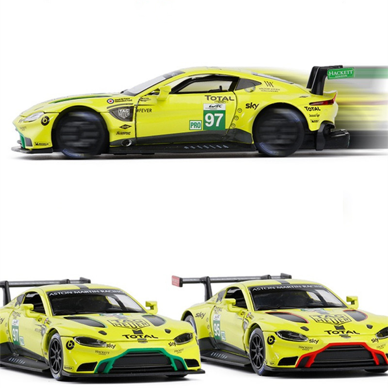 1:32 Aston Martin GTE CAR model toys Mans Diecast Metal Toy Model Pull back Racing Car Educational Collection Gifts A9