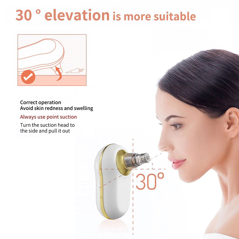 Blackhead Remover Pore Vacuum Cleaner Electric Micro SPA Facial Cleasing Machine USB Rechargeable Beauty Device 2022 new