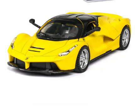 1:32 Toy Car Ferrari Laferrari Toy Alloy Car Diecasts & Toy Vehicles Car Model Miniature Scale Model Car Toys For Children