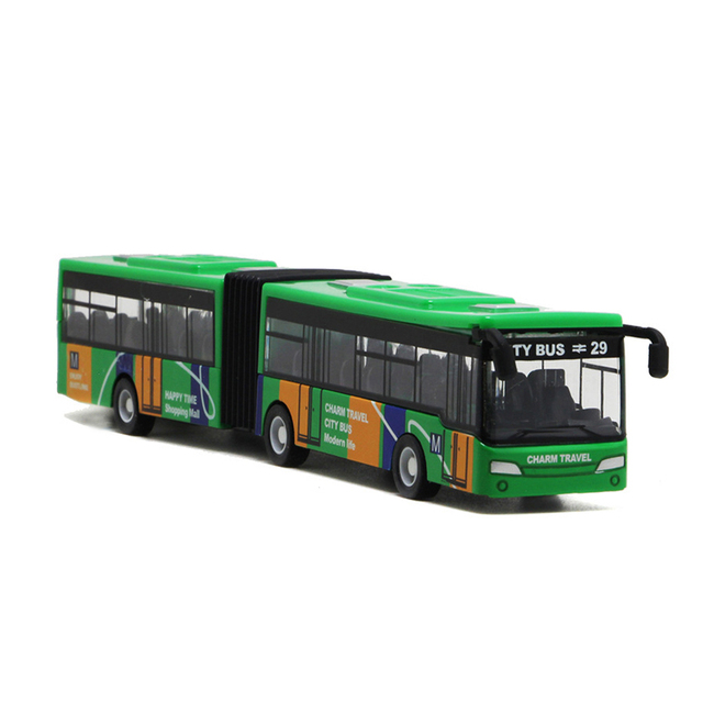 1:64 Mini Model Baby Pull Back Cars Alloy Vehicles City Express Bus Double Buses Diecast Vehicles Toys Funny Children Kids Gifts