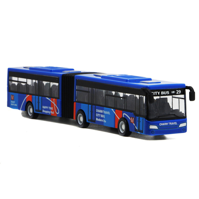 1:64 Mini Model Baby Pull Back Cars Alloy Vehicles City Express Bus Double Buses Diecast Vehicles Toys Funny Children Kids Gifts