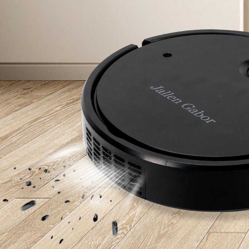 5-in-1 Robot Vacuum Cleaner Wireless With LED Atmosphere Lights Quiet Vacuuming Mopping Humidifying Vaccume Clean