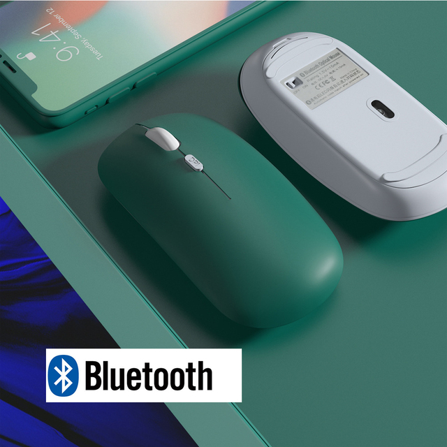 Bluetooth Mouse For iPad Samsung MatePad Lenovo MiPad Android Windows Tablet Battery Wireless Mouse For Laptop Notebook Computer