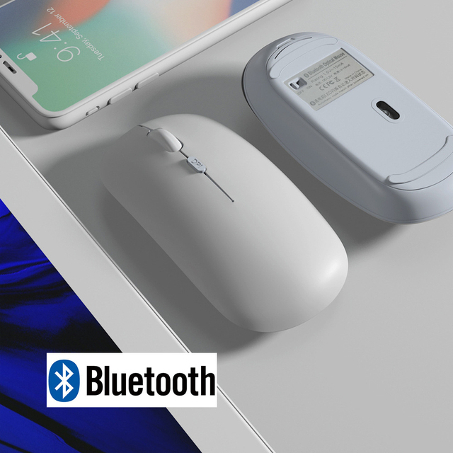 Bluetooth Mouse For iPad Samsung MatePad Lenovo MiPad Android Windows Tablet Battery Wireless Mouse For Laptop Notebook Computer